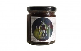 Bengamese Elephant Apple Pickle   Glass Jar  200 grams